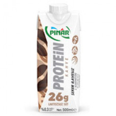 Молоко Pınar "Protein" со вкусом кофе, безлактозный 500 мл