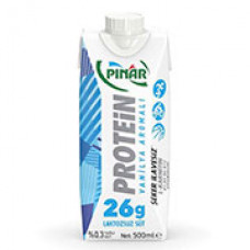 Молоко Pınar "Protein" со вкусом ванили, безлактозный 500 мл