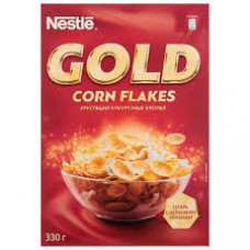 "Nestle" Gold хрустящие кукурузные хлопья 330гр