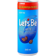 "Let's Be" Latte кофейный напиток 240 мл