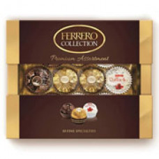 Набор конфет "Ferrero Collection" (Ferrero Rodnoir, Ferrero Rocher, Rafaello) 109.3 г