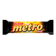 Шоколадный батончик с карамелью и нугой Ülker "Metro" 30 г