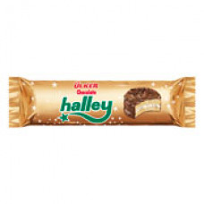Печенье сэндвич покрытое шоколадом Ülker "Halley" 66 гр