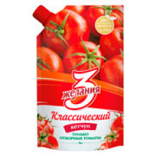 Кетчуп 3 Желания "Классический" 250 гр