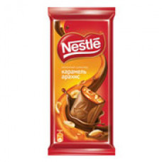 Шоколад Nestle "Карамель Арахис" 90 гр
