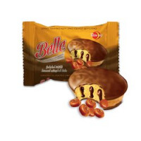 Täze aý "Belle" кекс с карамельным джемом с шоколадной глазурью, 45 г