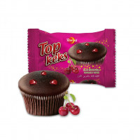 Täze aý "Top keks" кекс с вишневым джемом, со вкусом какао