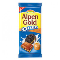 Шоколад Alpen Gold Oreo со вкусом арахисовой пасты 95 гр