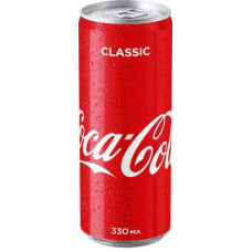 Coca-Cola classic жестяная банка 0.33 л