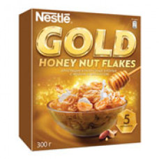 Готовый завтрак Nestle Gold "Хлопья с медом и орешками" 300 гр